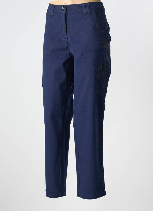 Pantalon 7/8 albastru SHEEGO femeie