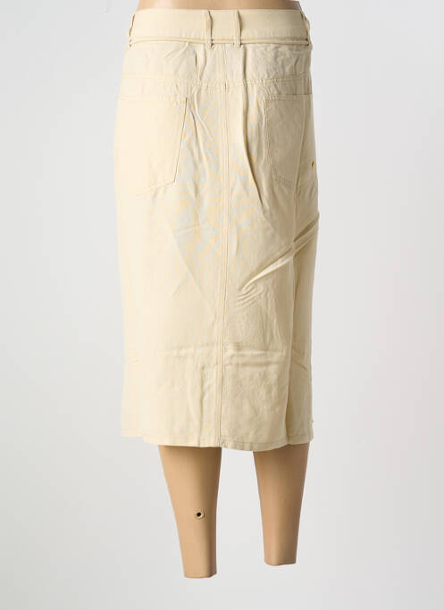 Fustă midi bej SHEEGO femeie