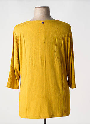 Tricou mâneci 3/4 mâneci 3/4 galben SHEEGO femeie