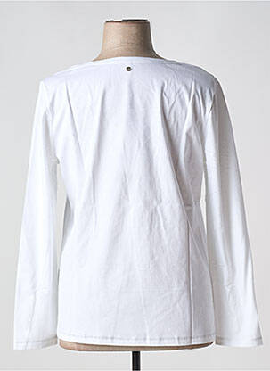 Tricou mâneci lungi mâneci lungi alb SHEEGO femeie