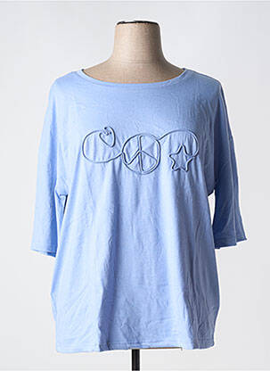Tricou mâneci 3/4 mâneci 3/4 violet SHEEGO femeie