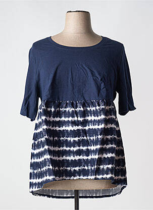 Tunică mâneci lungi albastru SHEEGO femeie