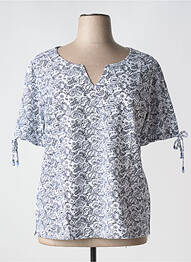 Tricou guler în v mâneci scurte negru SHEEGO femme