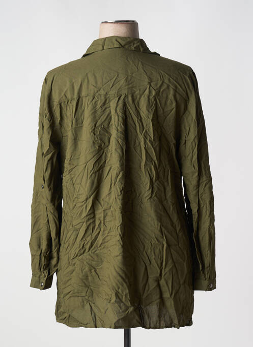 Tunică mâneci lungi verde SHEEGO femeie