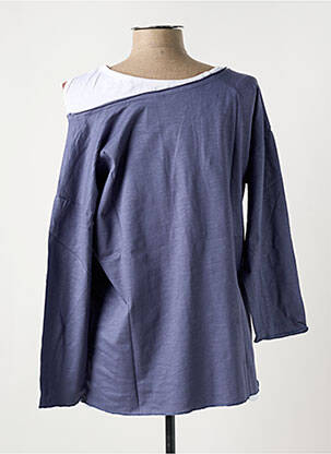 Tricou mâneci 3/4 mâneci 3/4 albastru SHEEGO femeie