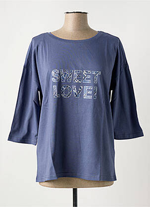 Top albastru SHEEGO femeie