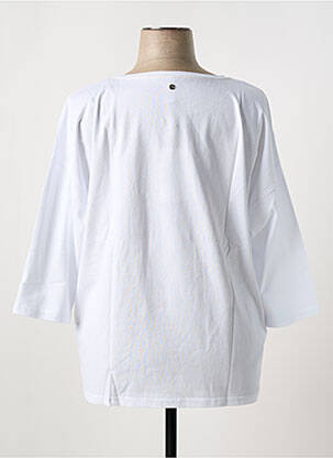 Tricou mâneci 3/4 mâneci 3/4 alb SHEEGO femeie