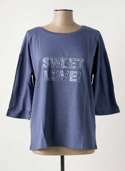 Top albastru SHEEGO femeie