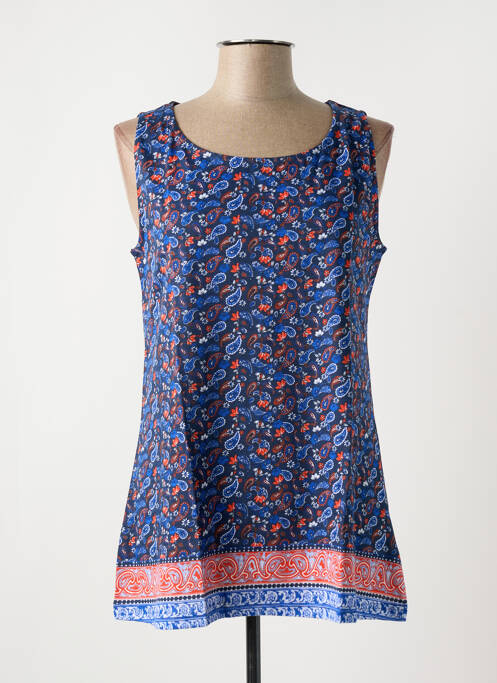 Top albastru SHEEGO femeie