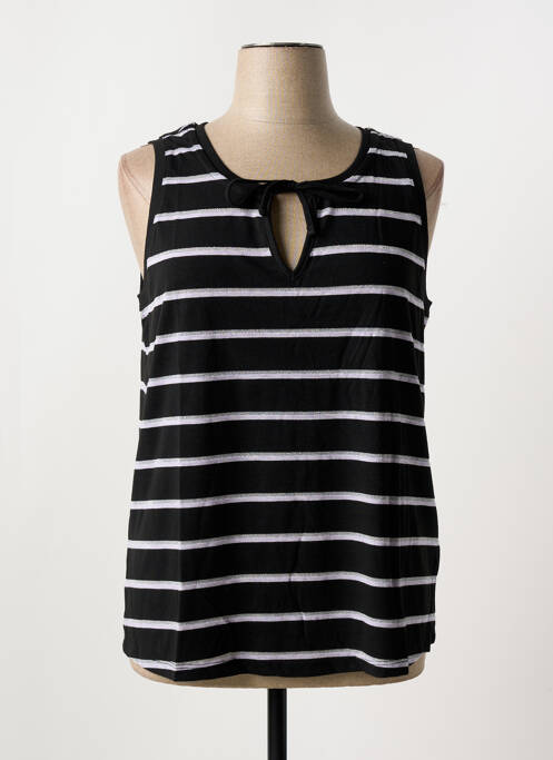 Maiou croială dreaptă fără mâneci negru SHEEGO femme