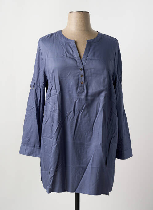 Tunică mâneci lungi albastru SHEEGO femeie