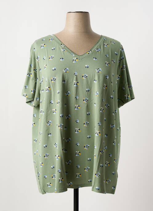 Tricou verde SHEEGO femeie