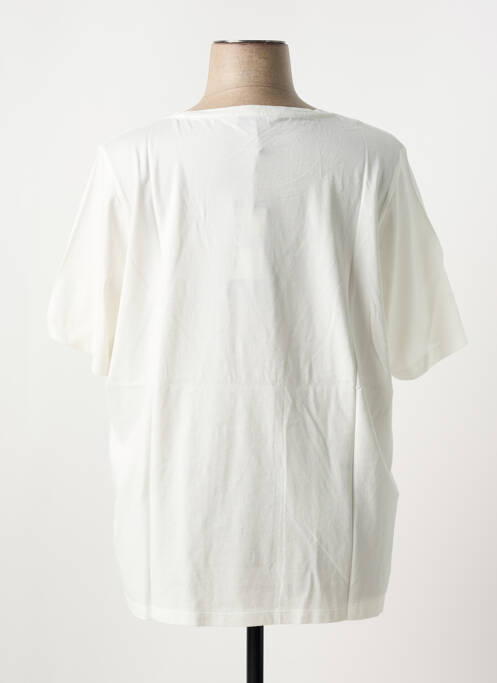 Tricou alb TRIANGLE femeie