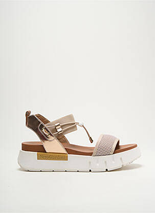 Sandale/Pantofi decupați bej NERO GIARDINI femeie