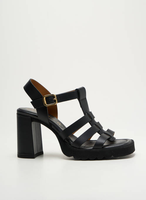 Sandale/Pantofi decupați negru UNISA femeie