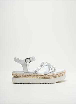 Sandale/Pantofi decupați alb NERO GIARDINI femeie