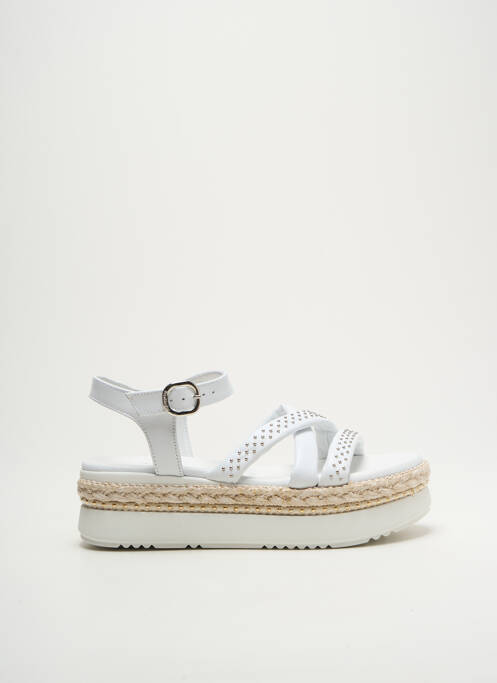Sandale/Pantofi decupați alb NERO GIARDINI femeie