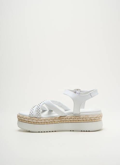 Sandale/Pantofi decupați alb NERO GIARDINI femeie