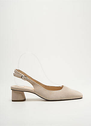 Pantofi cu toc bej HOGL femeie
