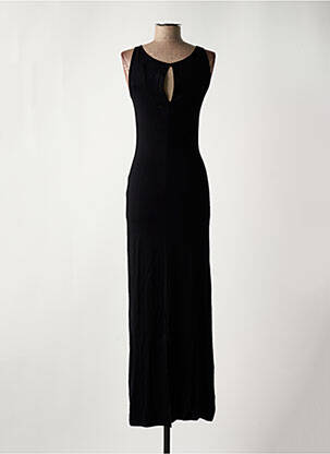Rochie lungă fără mâneci fără mâneci negru MAJESTIC FILATURES femeie