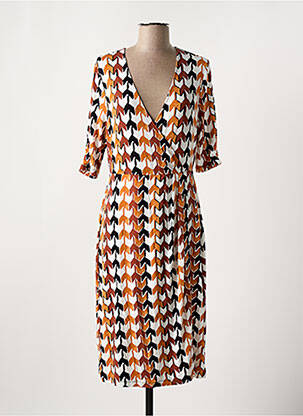 Rochie midi portocaliu SURKANA femeie