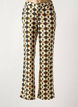 Pantalon evazat portocaliu STORIATIPIC femeie