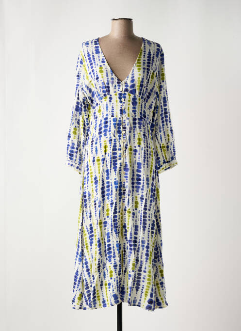 Rochie lungă albastru STORIATIPIC femeie