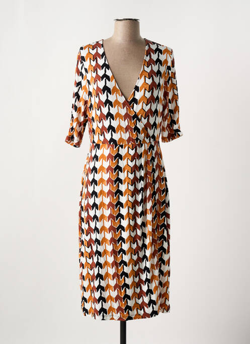 Rochie midi portocaliu SURKANA femeie