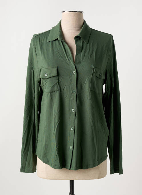 Cămașă verde MAJESTIC FILATURES femeie