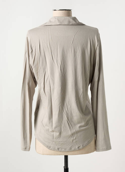 Cămașă bej MAJESTIC FILATURES femeie