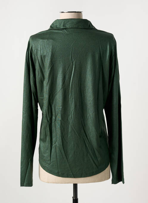 Cămașă verde MAJESTIC FILATURES femeie