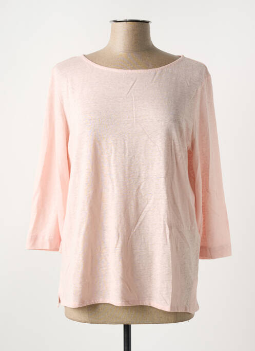 Tricou roz MAJESTIC FILATURES femeie