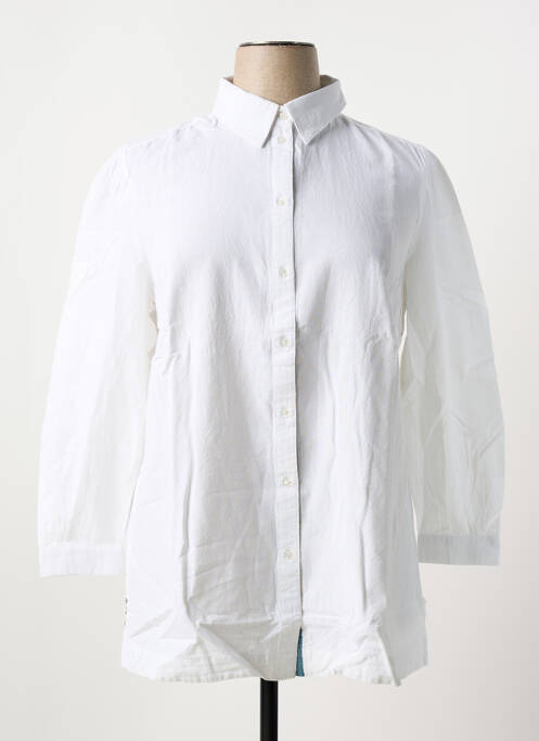 Tunică mâneci lungi alb SHEEGO femeie