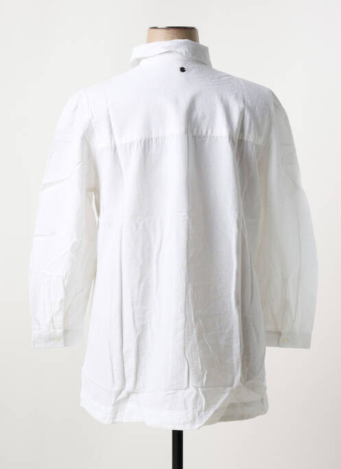 Tunică mâneci lungi alb SHEEGO femeie