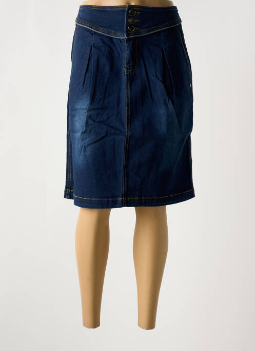 Fustă midi albastru SHEEGO femeie