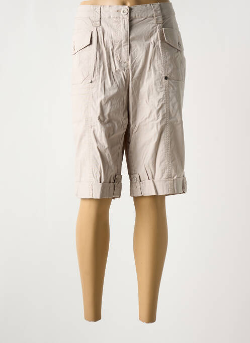 Bermudă bej SHEEGO femeie