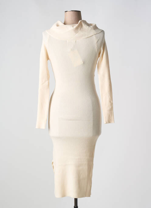 Rochie pulover bej ROSY DAYS femeie