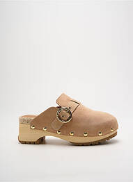 Mulete/saboți nubuc toc de 4 la 6 cm bej SEE BY CHLOÉ femme