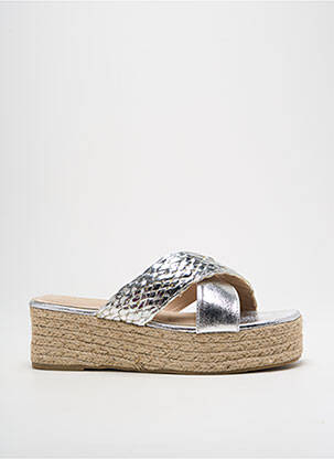 Espadrile argintiu CASSIS femeie