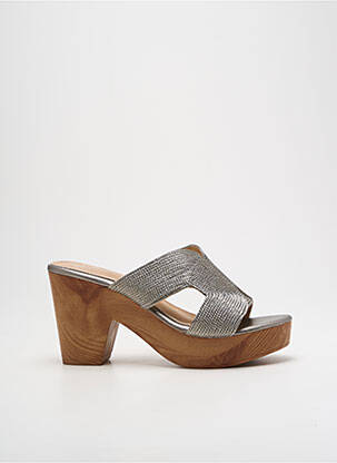 Mulete/Saboți argintiu CASSIS femeie