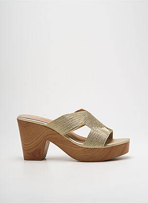 Mulete/Saboți auriu CASSIS femeie