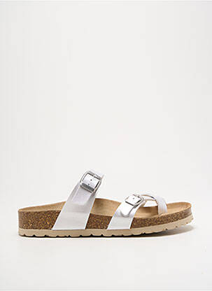 Șlapi argintiu TAKEME femeie