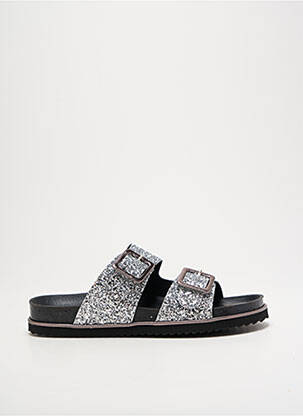 Mulete/Saboți argintiu TAKEME femeie