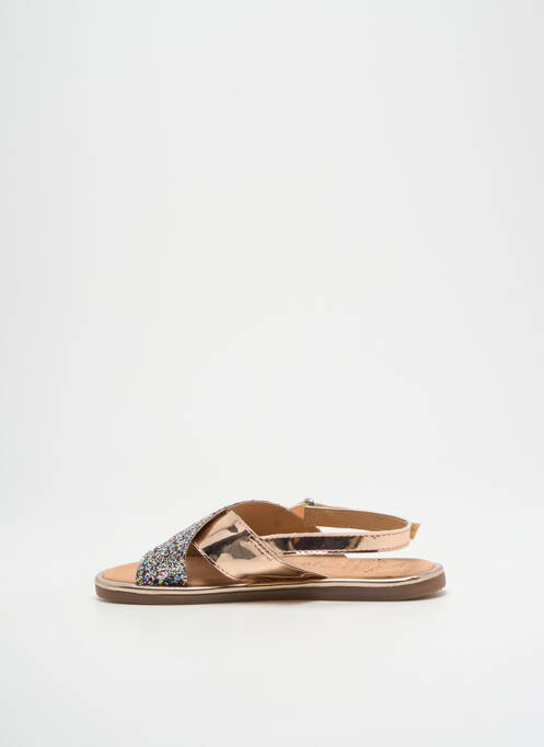 Sandale/Pantofi decupați roz MOD8 fată