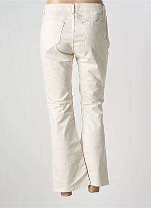 Pantalon 7/8 elasticitate mărime normală bej LAUREN VIDAL femeie