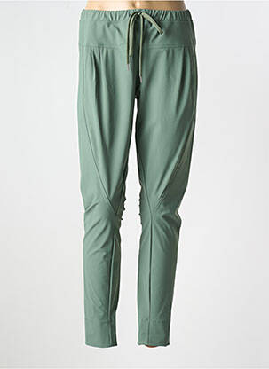 Pantalon slim verde INDIES femeie