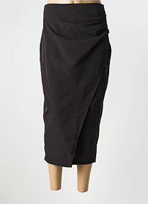 Fustă lungă închidere cu fermoar la spate negru ACCESS FASHION femeie