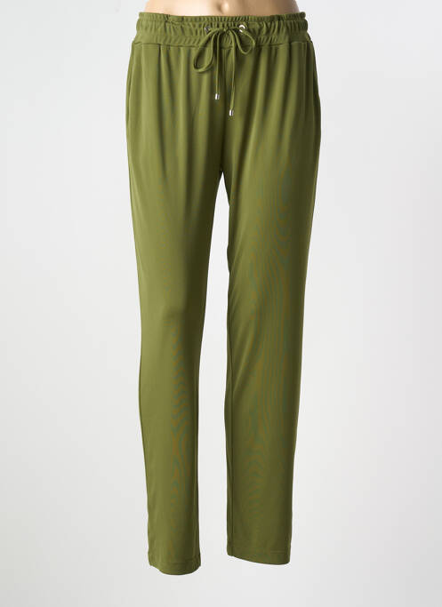 Pantalon slim verde DIANA GALLESI femeie
