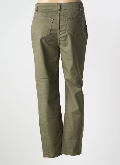 Pantalon drept verde LAUREN VIDAL femeie