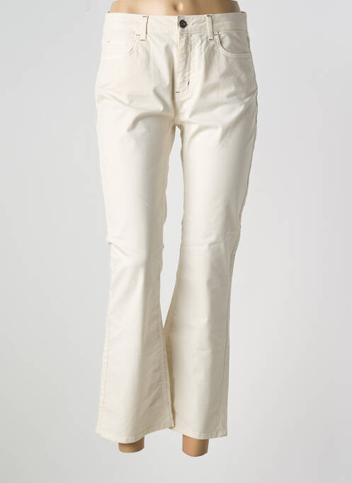 Pantalon 7/8 bej LAUREN VIDAL femeie